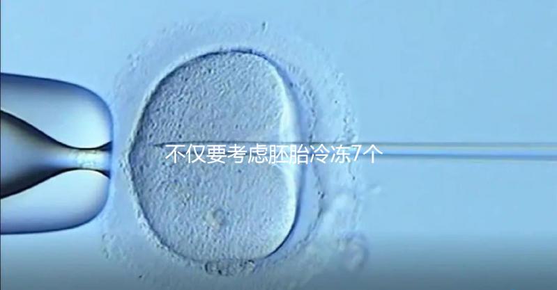 不僅要考慮胚胎冷凍7個月是否可以移植，還要了解受孕率的影響