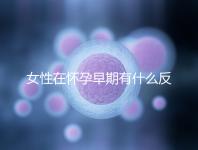 女性在懷孕早期有什么反應?