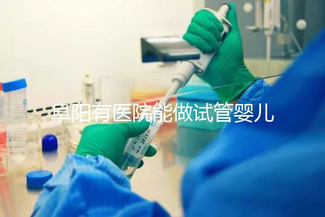 阜陽有醫院能做試管嬰兒嗎，做一次大概要花多少錢？