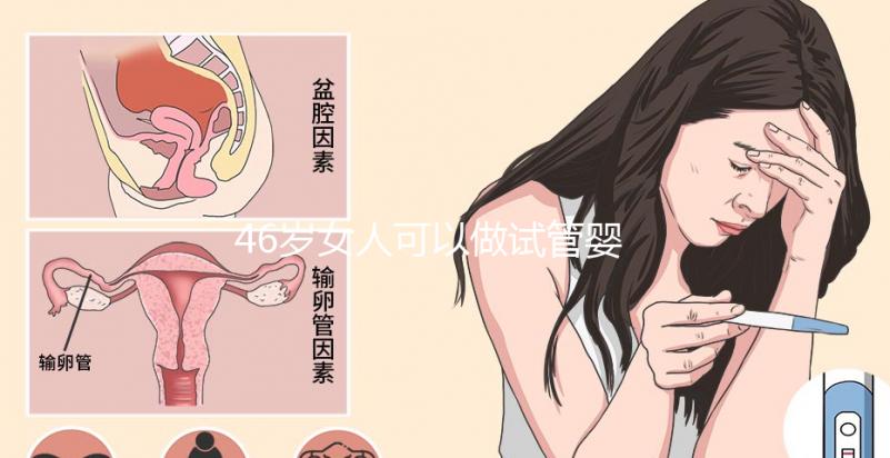 46歲女人可以做試管嬰兒嗎?自卵自懷不是一件難事