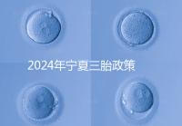 2024年寧夏三胎政策最新規(guī)定來(lái)襲,附西夏區(qū)實(shí)施時(shí)間