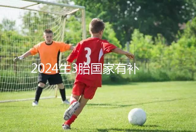 2024生3胎國家有補貼多少錢、在哪領全囊括，最高可達...